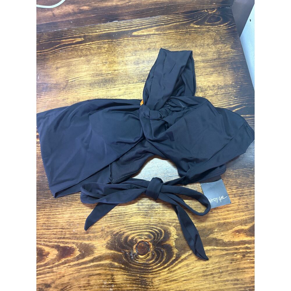 Nasty Gal Black‎ Bikini Top Size Medium